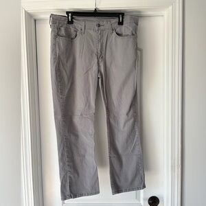Levi's Gray and Tan Pants